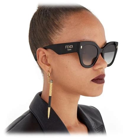 tradesy fendi sunglasses|fendi oversized 56mm sunglasses.